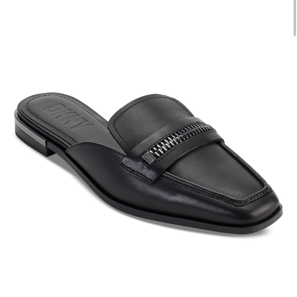 Elin Slip-On Hardware Loafer Flats